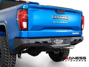 GMC Sierra 1500 Rear Bumper - Black Label Series - Addictive Desert Designs GMC Sierra 1500 Rear Bumper - Black Label Series - Addictive Desert Designs